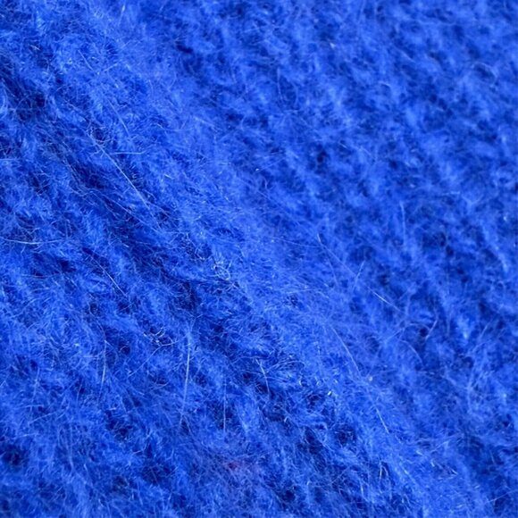 Vintage Holt Renfrew Lambswool Angora Rabbit Hair Knit Sweater Medium - Picture 4 of 6